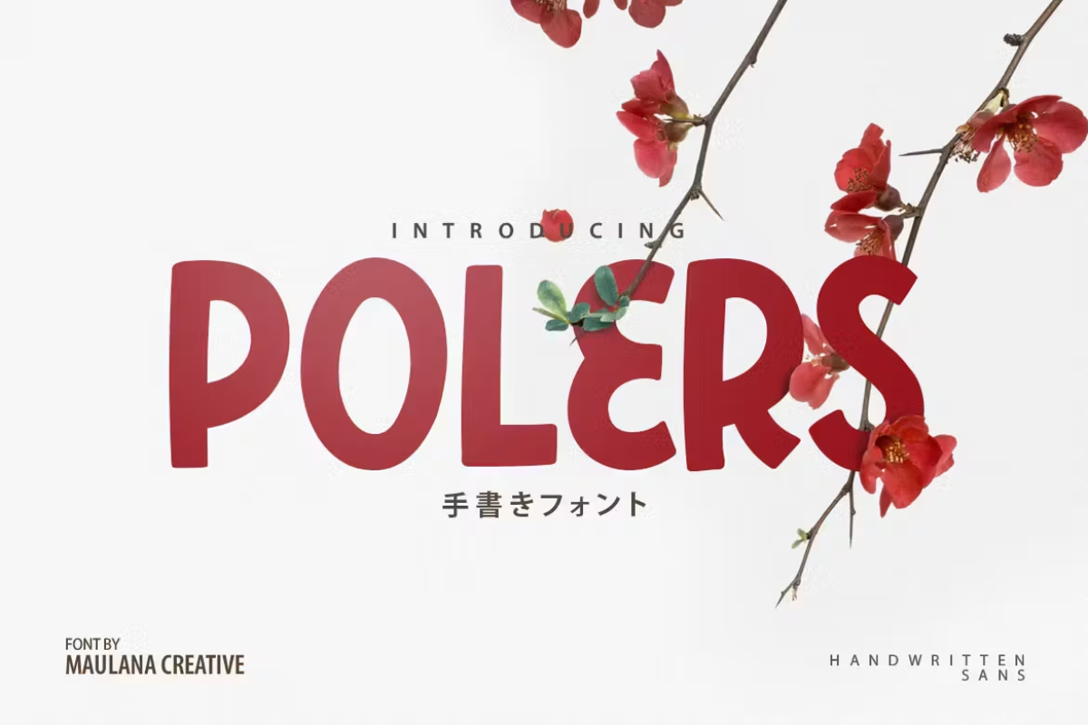 Polers - Sans Serif Font
