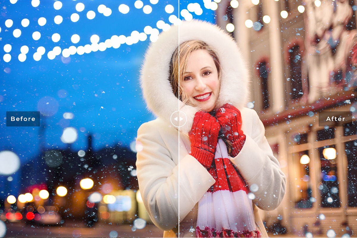 Christmas Mobile Lightroom Presets For Mobile and Desktop Preview 2