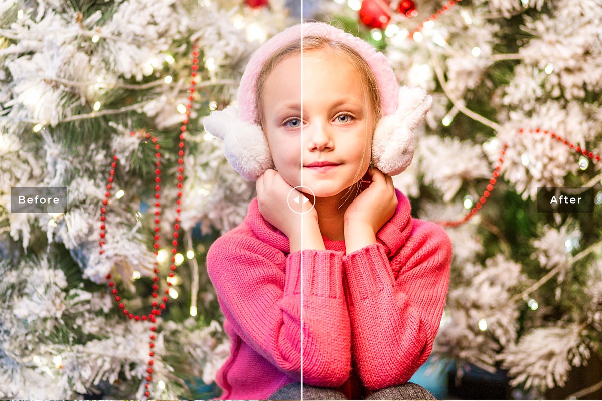 Christmas Mobile Lightroom Presets For Mobile and Desktop Preview 5