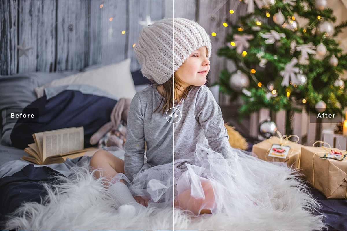 Christmas Mobile Lightroom Presets For Mobile and Desktop Preview 1