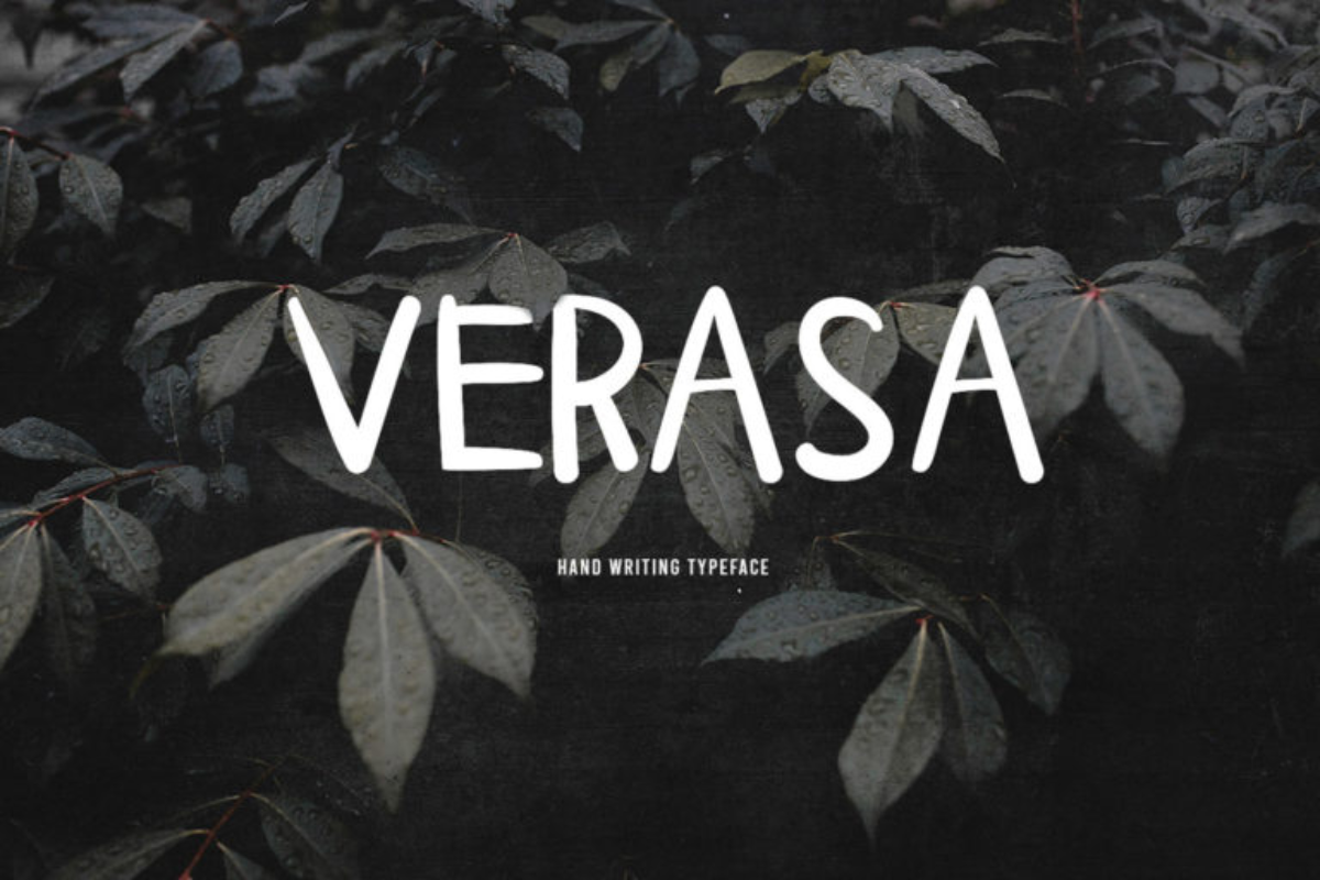 Free Verasa Handwriting Font
