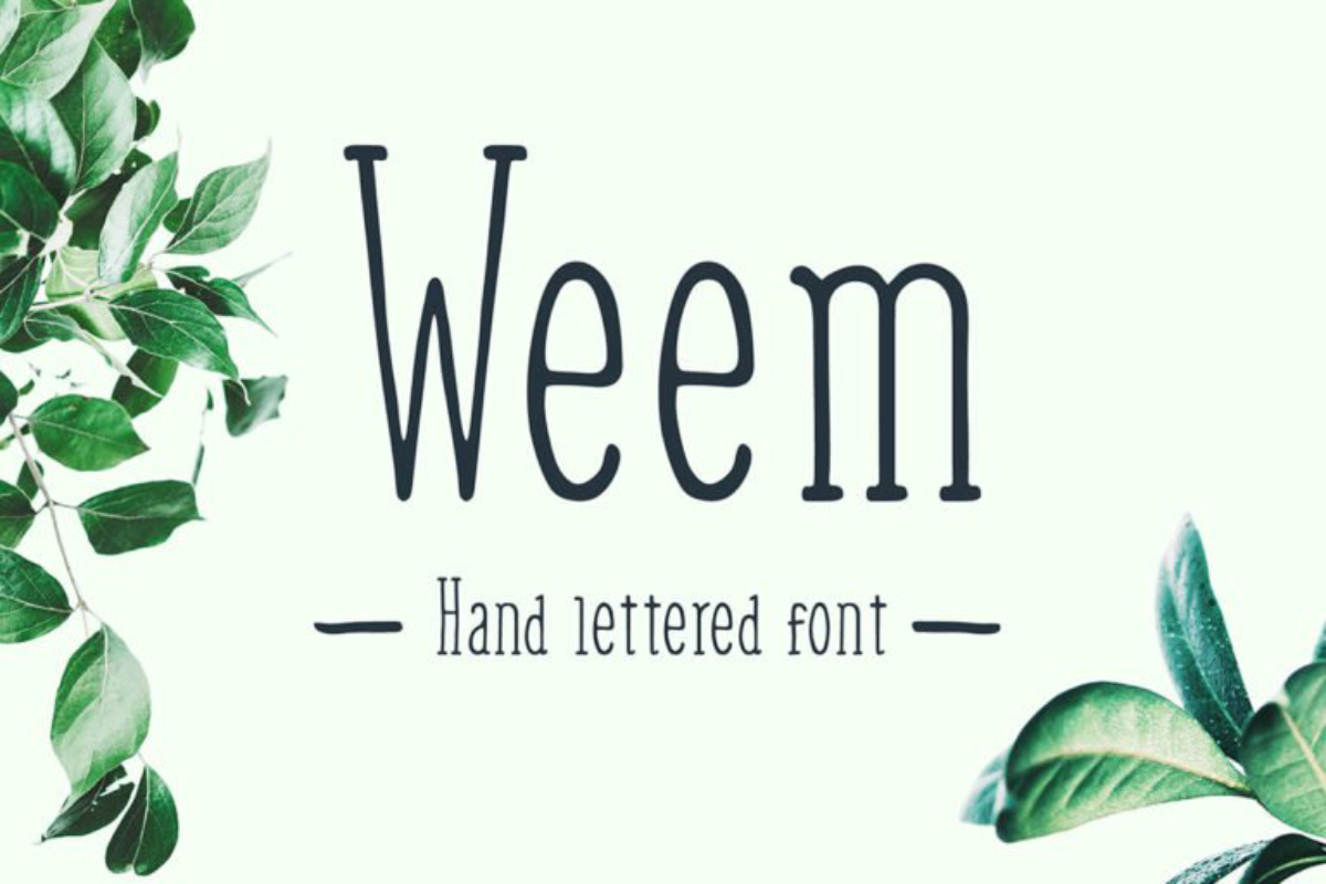 Free Weem Handwriting Font
