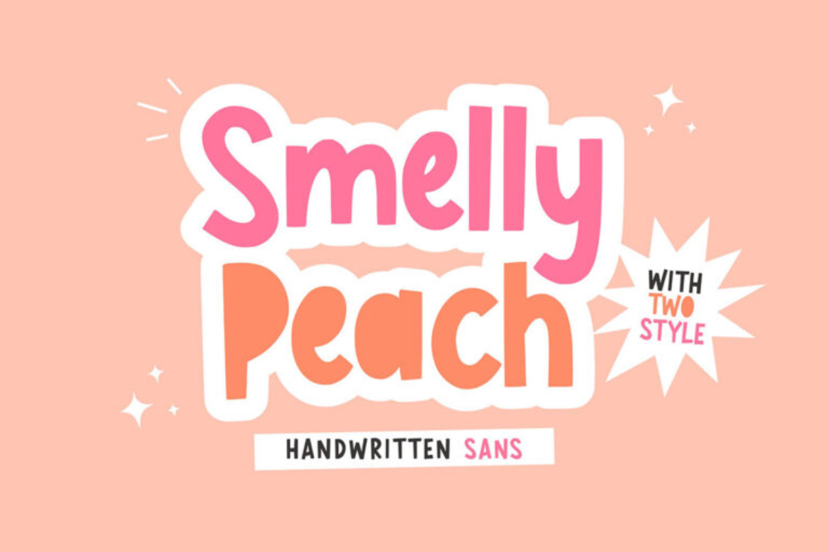Smelly Peach Sans Serif Font
