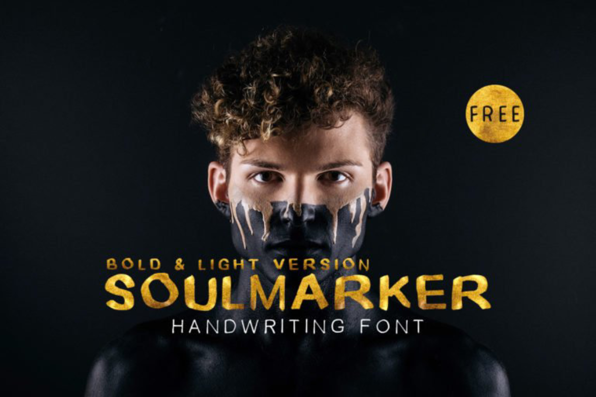 Soulmarker – Free Handwriting Font
