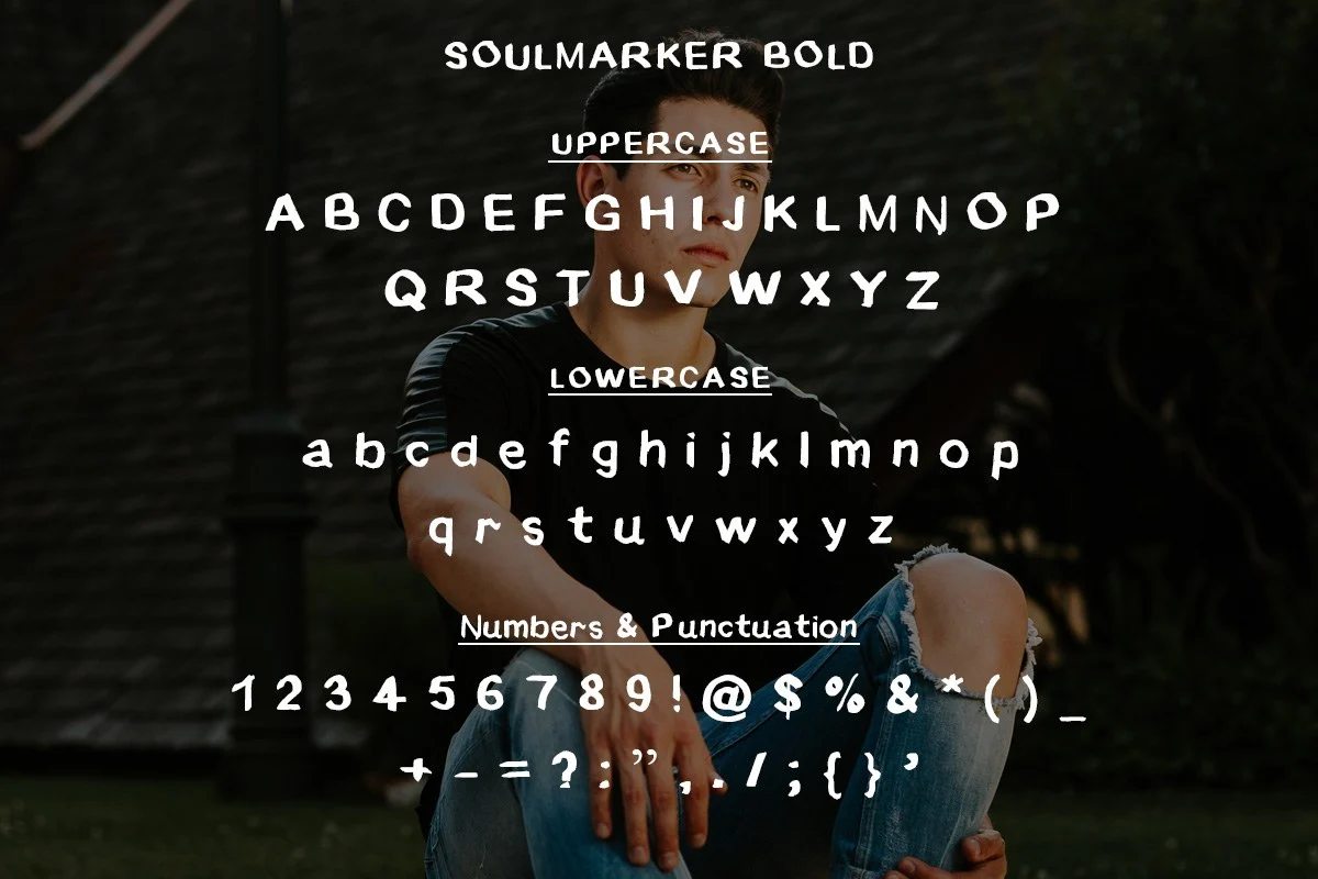 Soulmarker Handwriting Fonts Family Preview 3