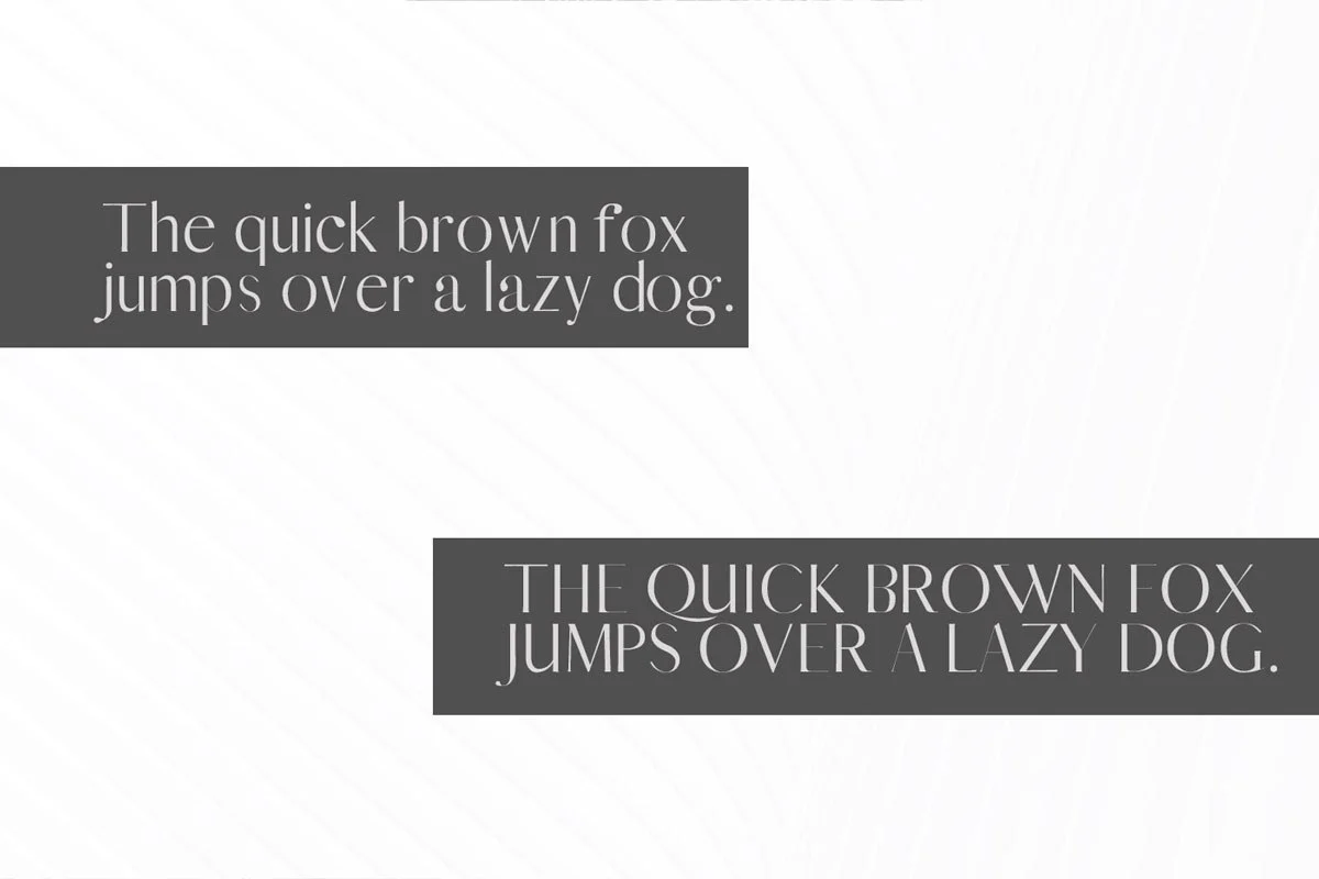 Yessica Sans Serif Font Preview 1