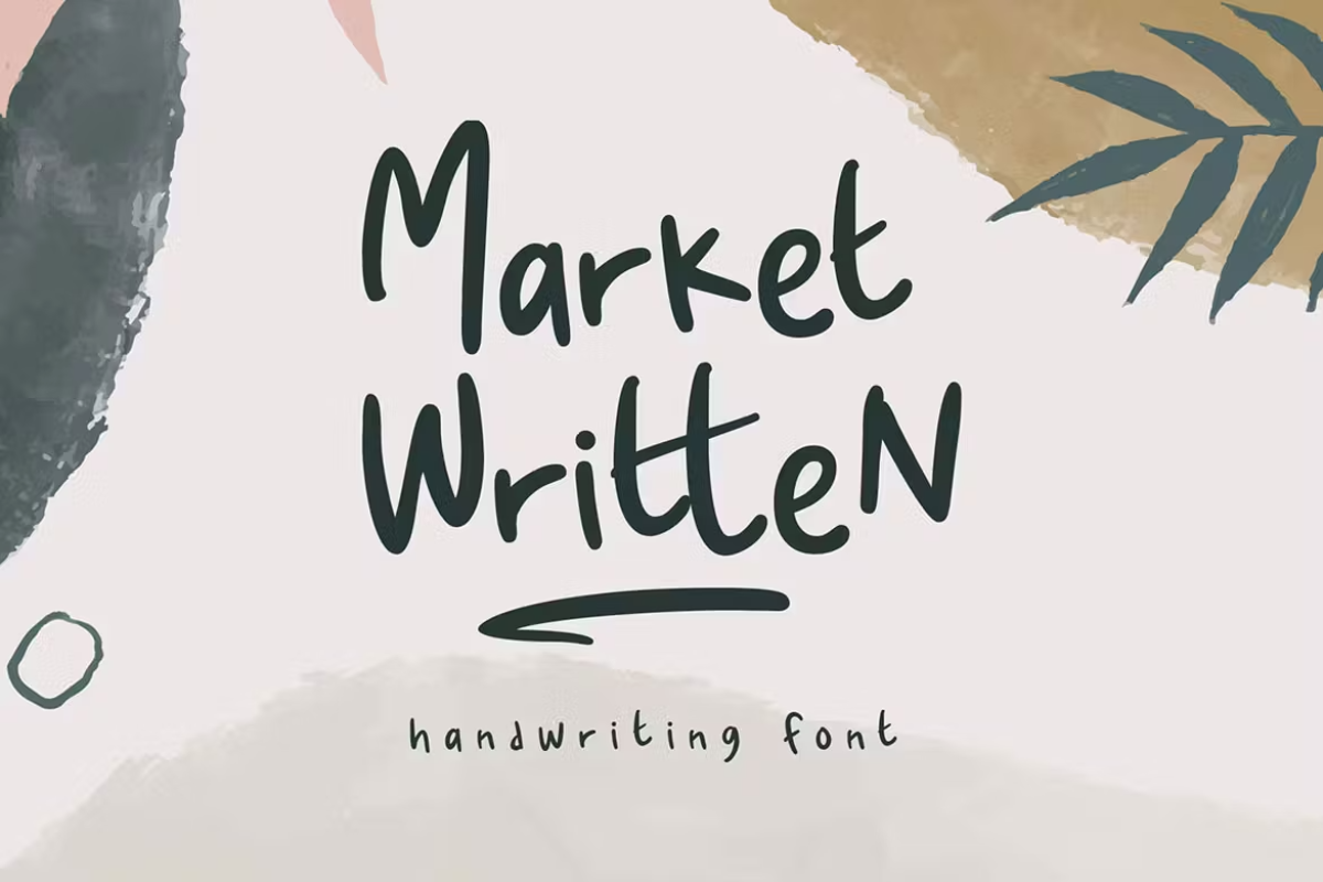 Market Written - Handwriting Font
