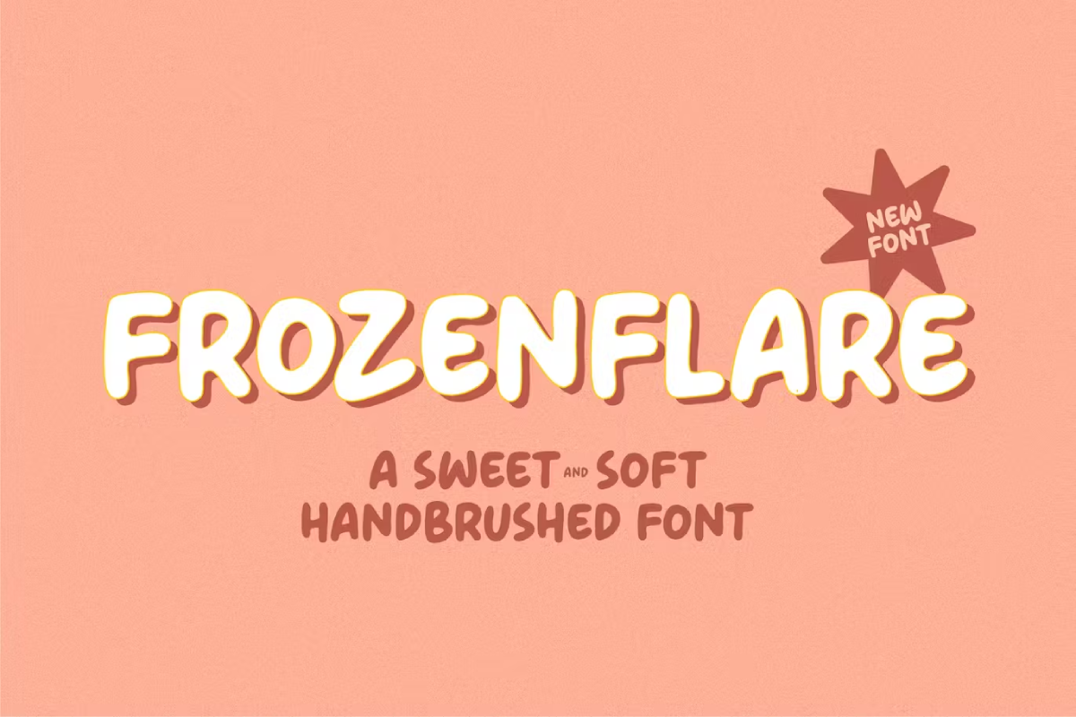 Frozenflare Handwriting Font
