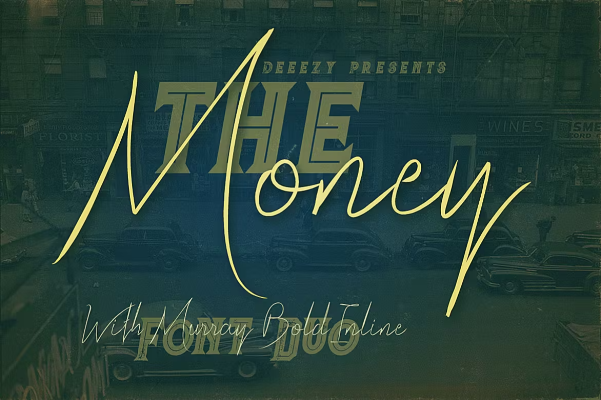 The Money Font Duo
