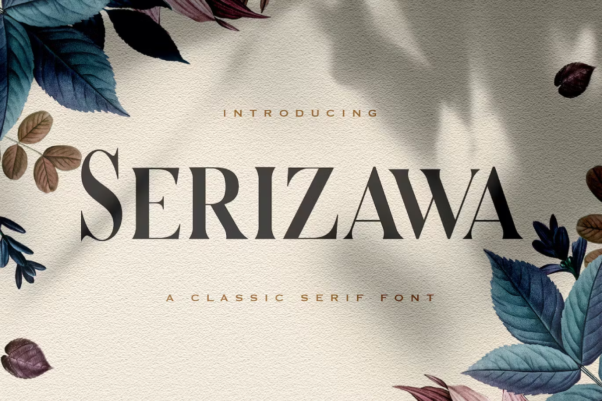 Serizawa - Classic Serif Font
