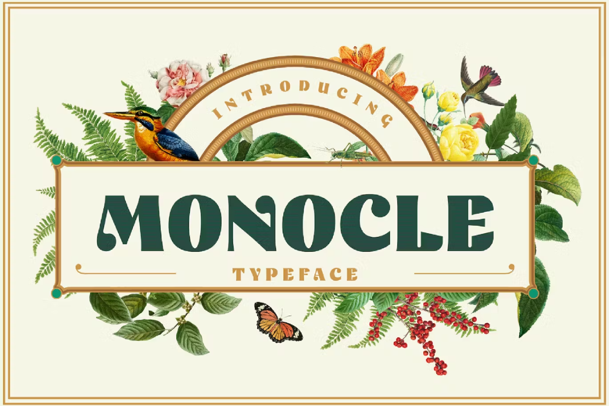 Monocle Typeface
