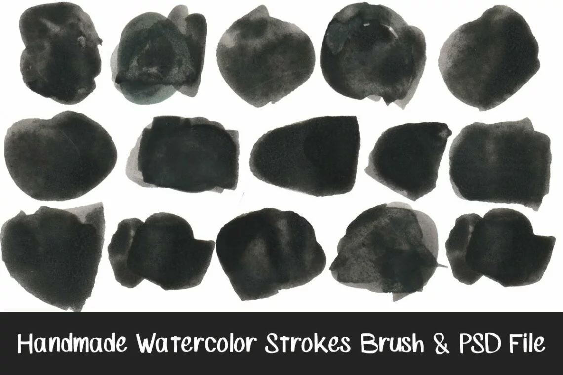 Free Watercolor Strokes Brushes