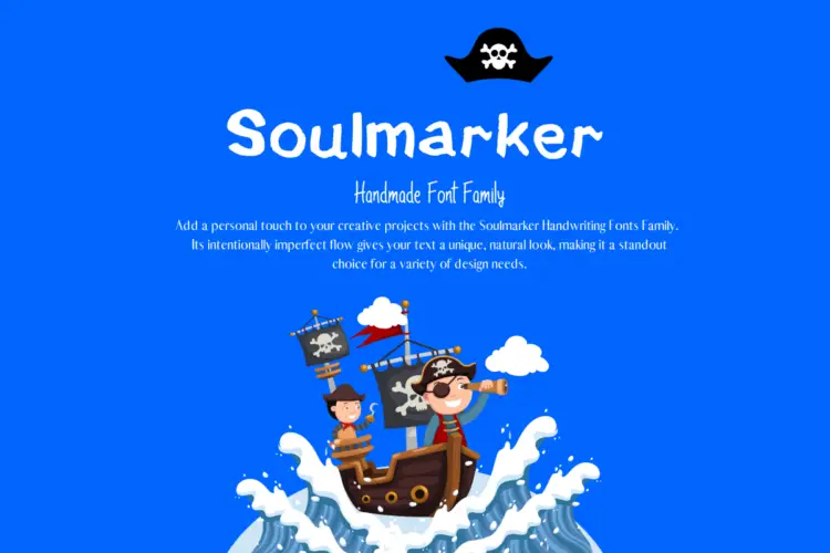 Soulmarker Handwriting Fonts Family