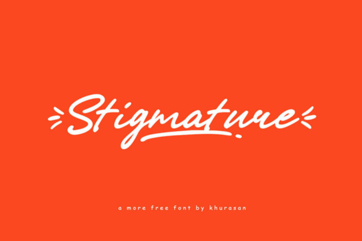 Stigmature Signature Font – Free Download