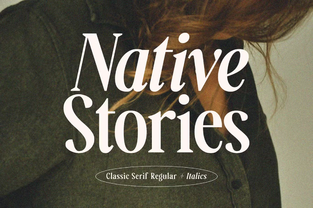 Native Stories - Classic Serif Font
