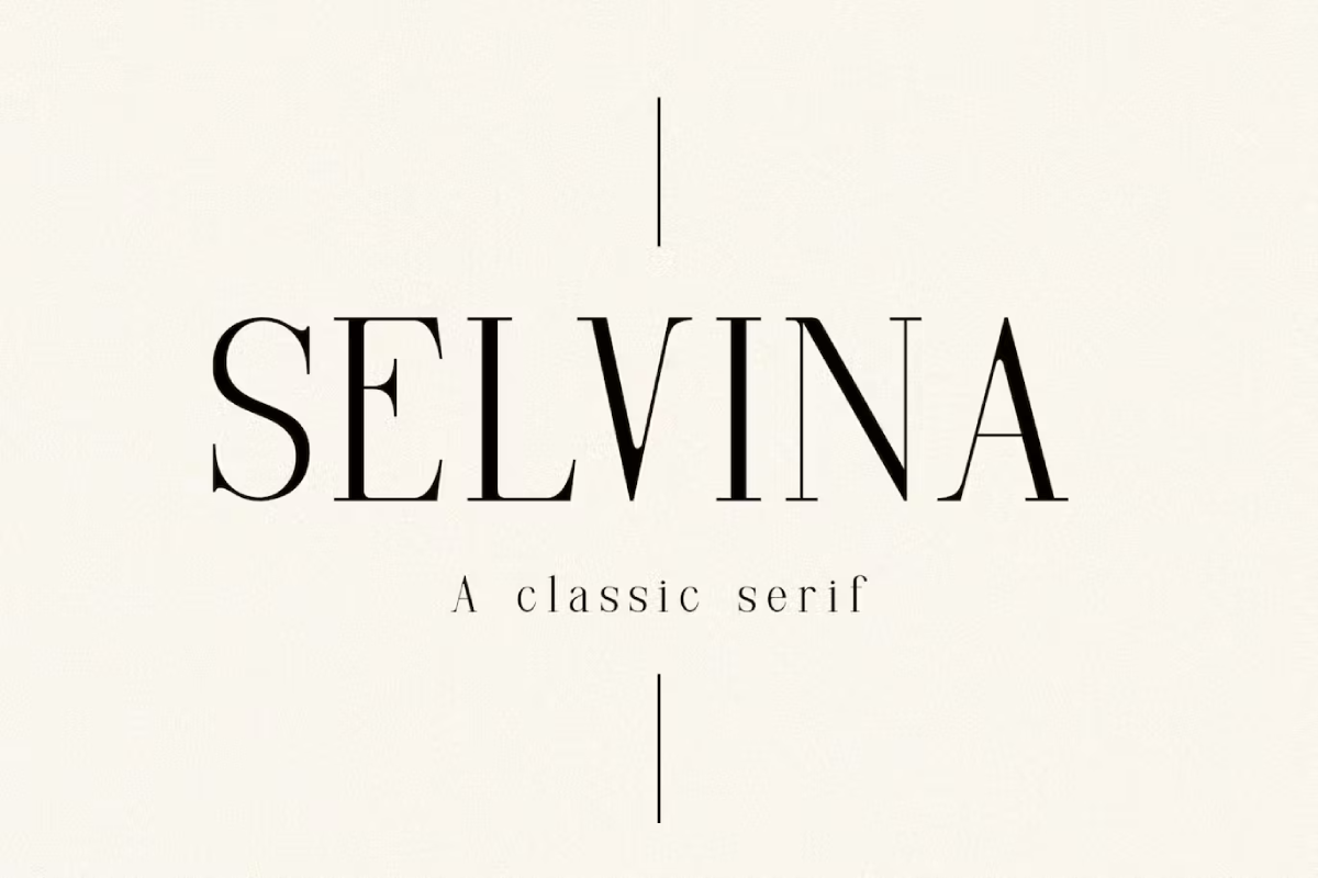 Selvina | a classic serif
