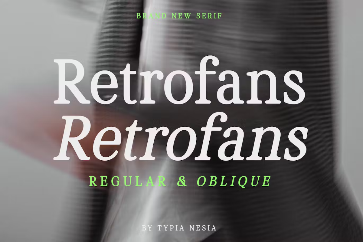 Retrofans - Retro Classic Serif

