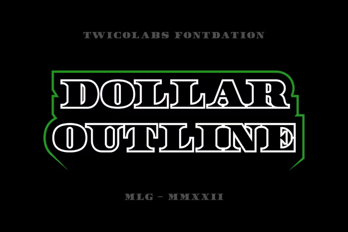 Dollar Outline
