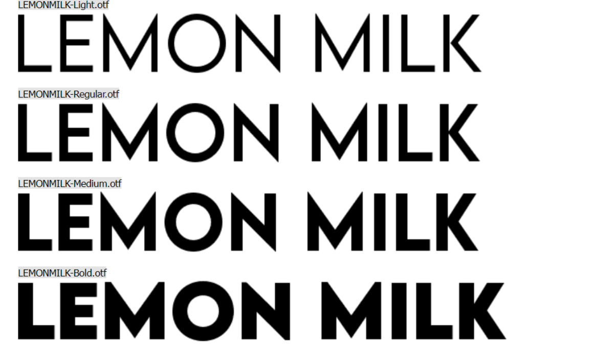 Lemon Milk