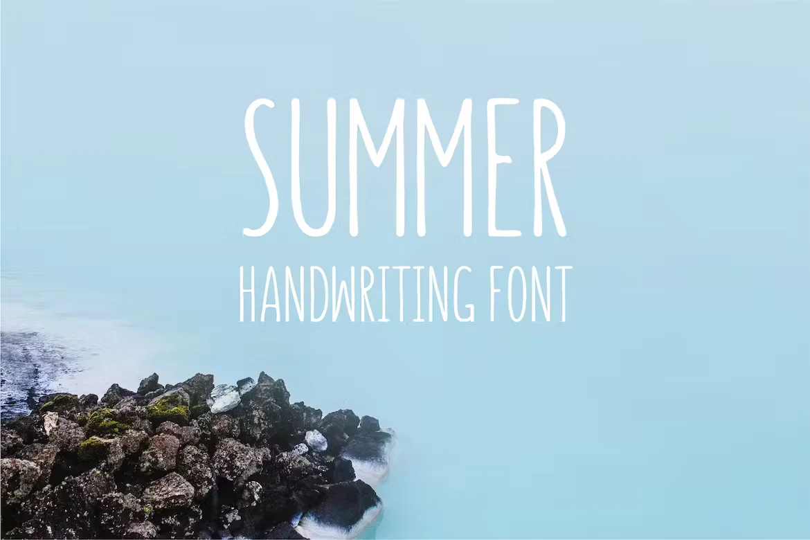 Summer - The Best Handwriting Fonts for Teachers and Kids