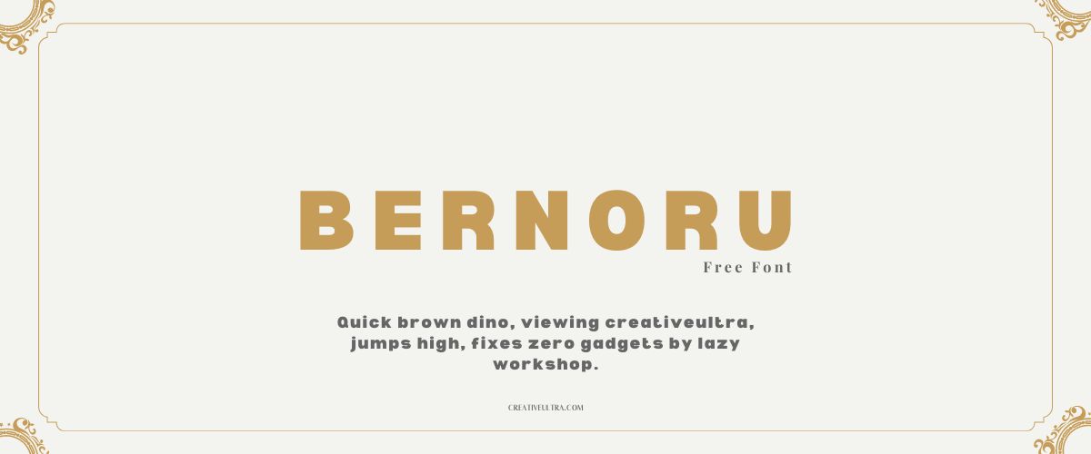 Bernoru Font