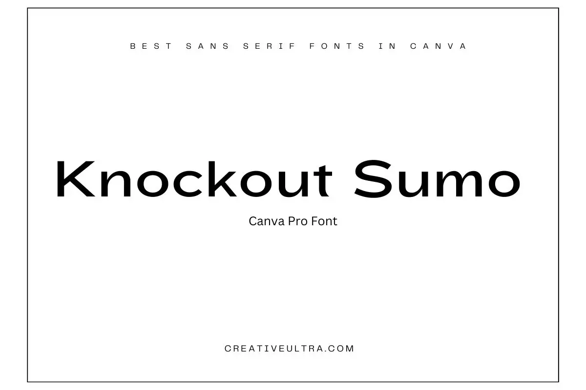 Knockout Sumo