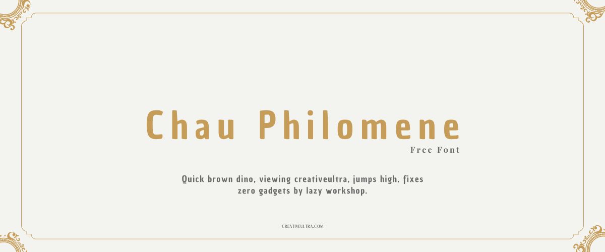 Chau Philomene Font