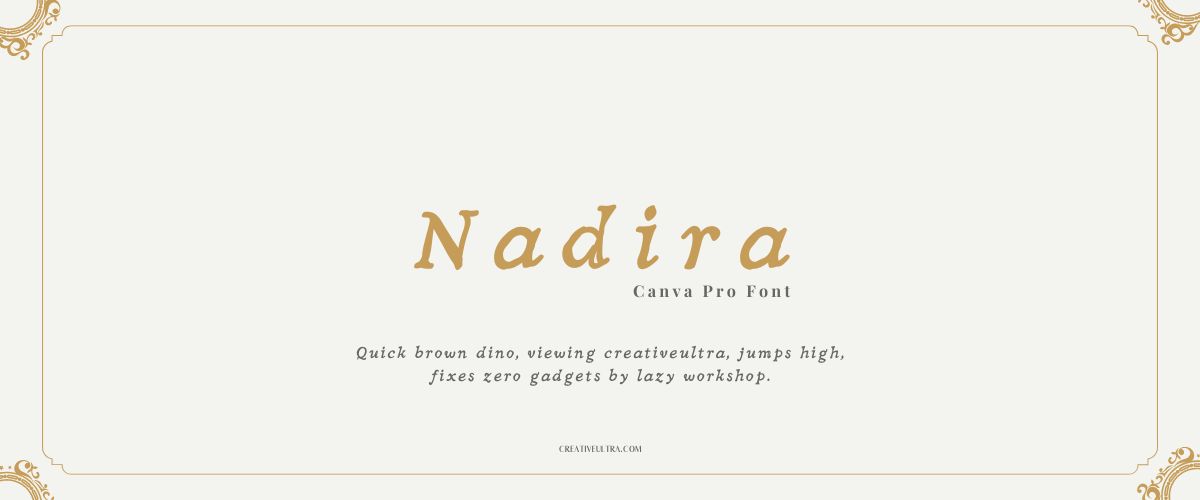 Nadira Font