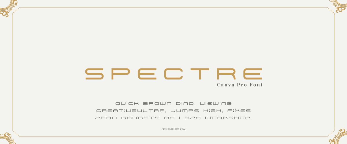 Spectre Font