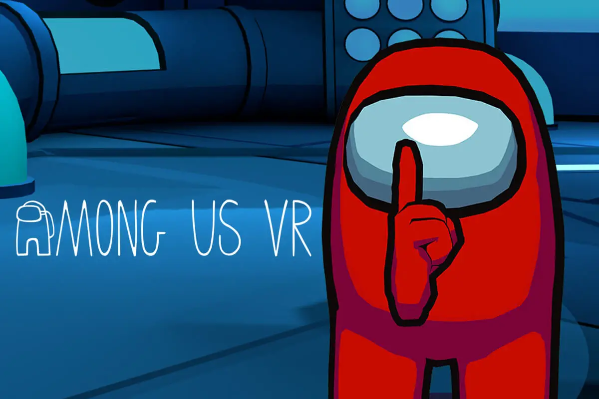 Image showing a character from Among Us VR.