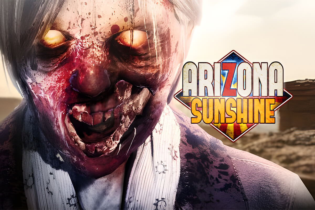 Get ready to face a  terrifying zombie in Arizona Sunshine.