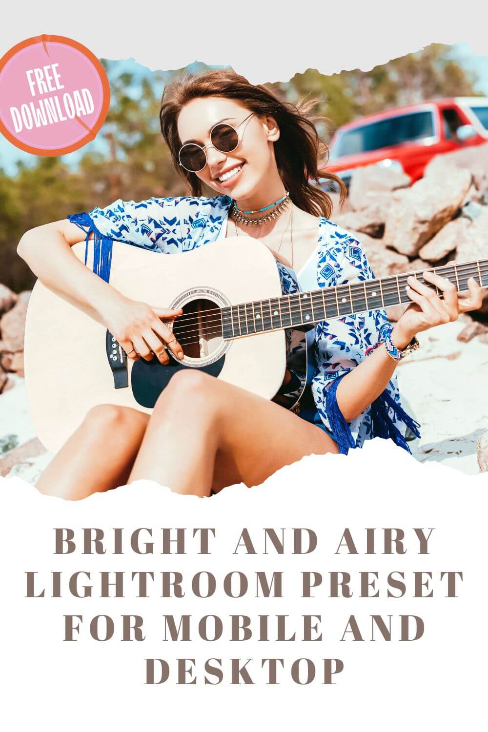 Bright Airy Lightroom Preset For Mobile and Desktop Pinterest
