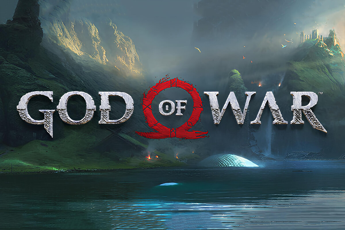 image showing a beautiful mystical island from God of War 