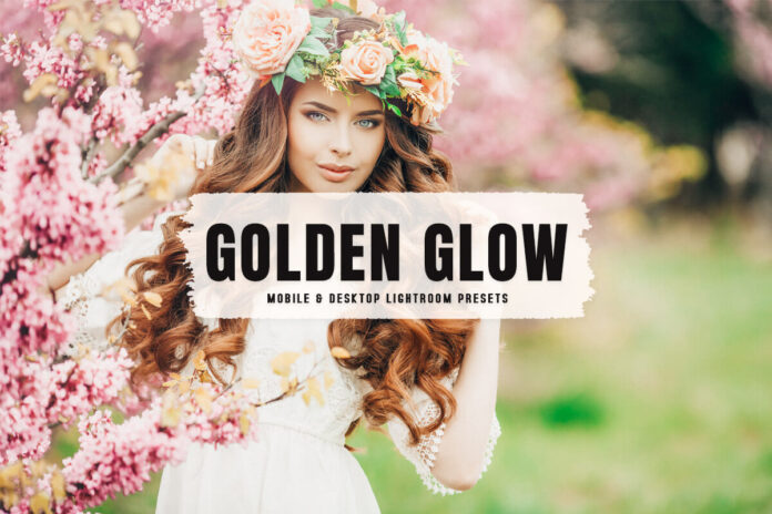 Golden Glow Lightroom Presets For Mobile & Desktop Cover