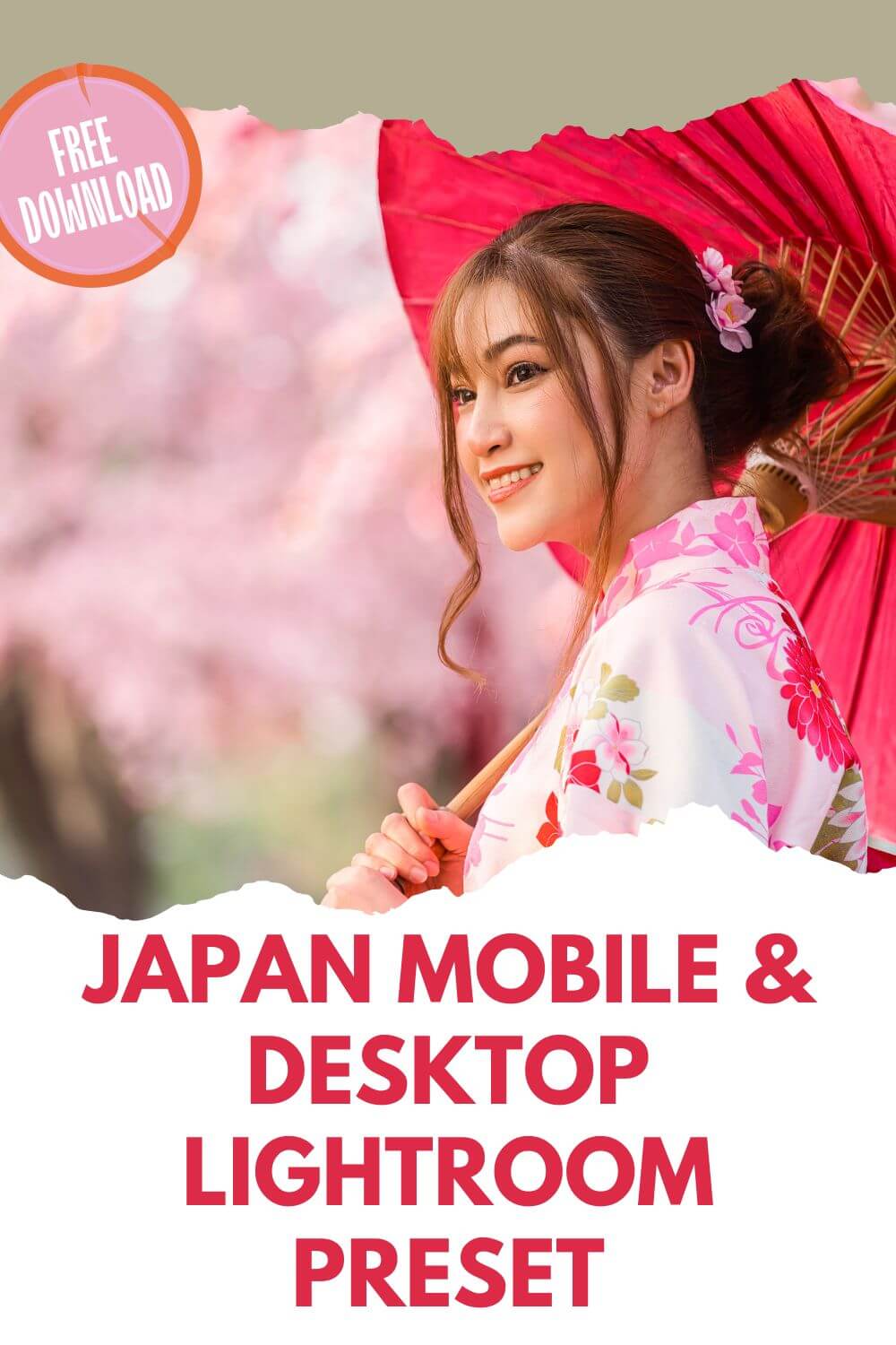 Japan Lightroom Preset For Mobile & Desktop - Free