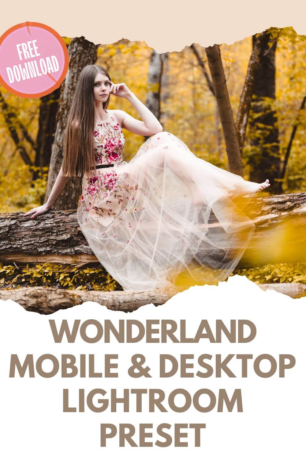 Wonderland Lightroom Preset For Desktop Download Pinterest