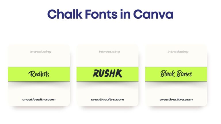 10 Chalk Fonts In Canva - Creative Ultra