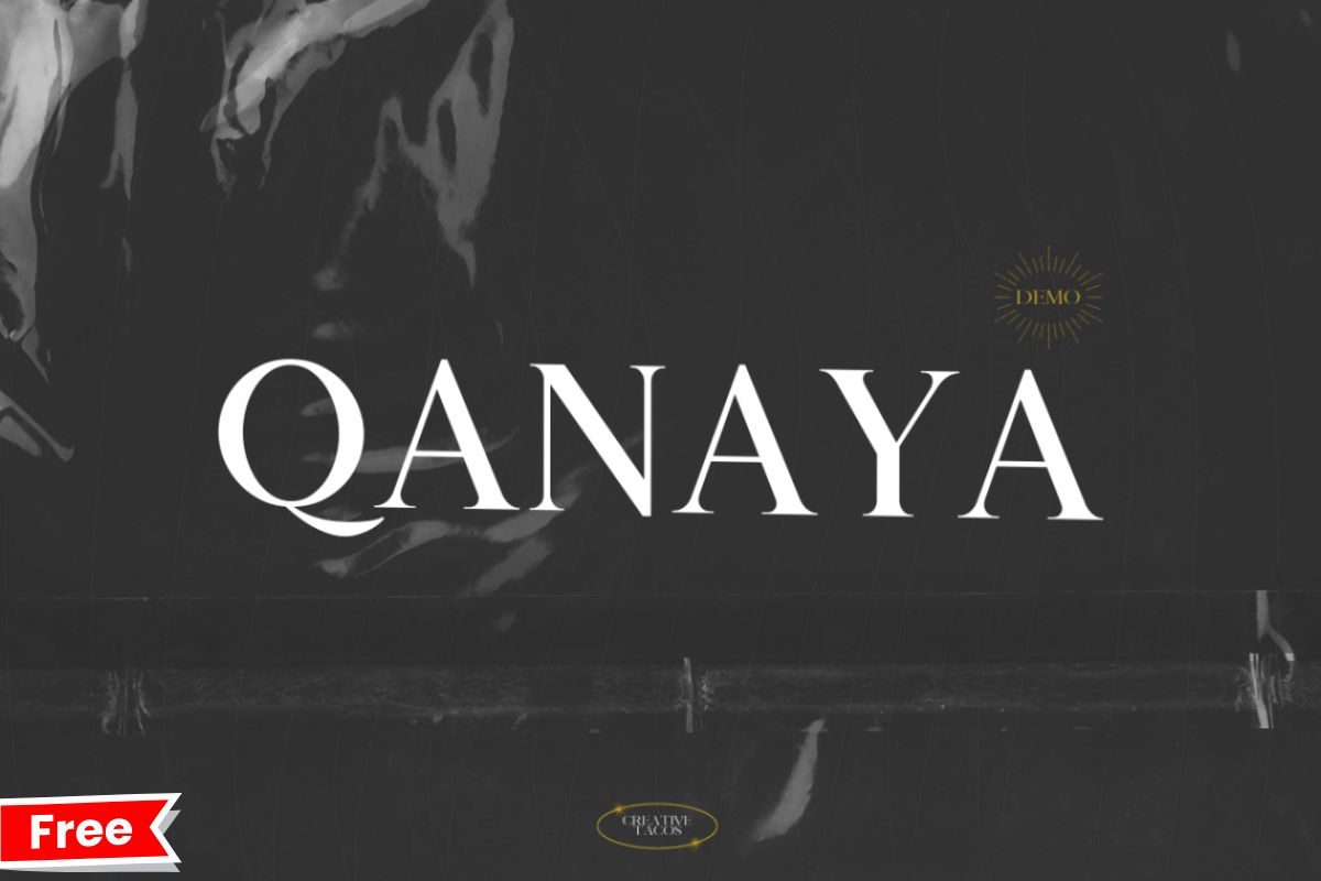 Qanaya Serif Font Demo – Worth Trying