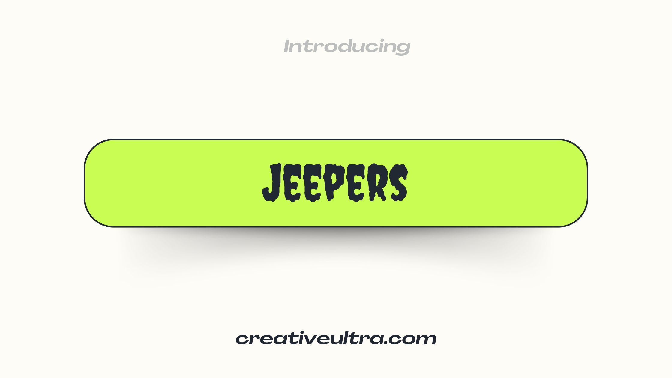 Jeepers Font