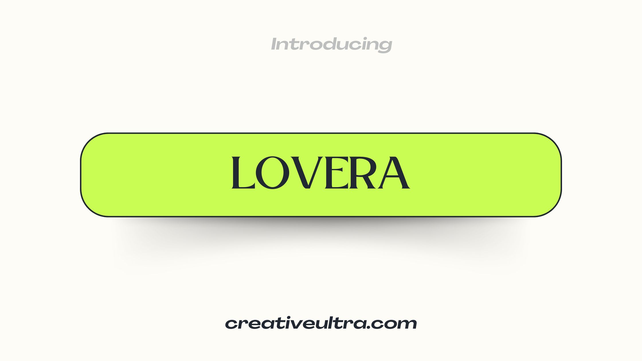 Lovera Font
