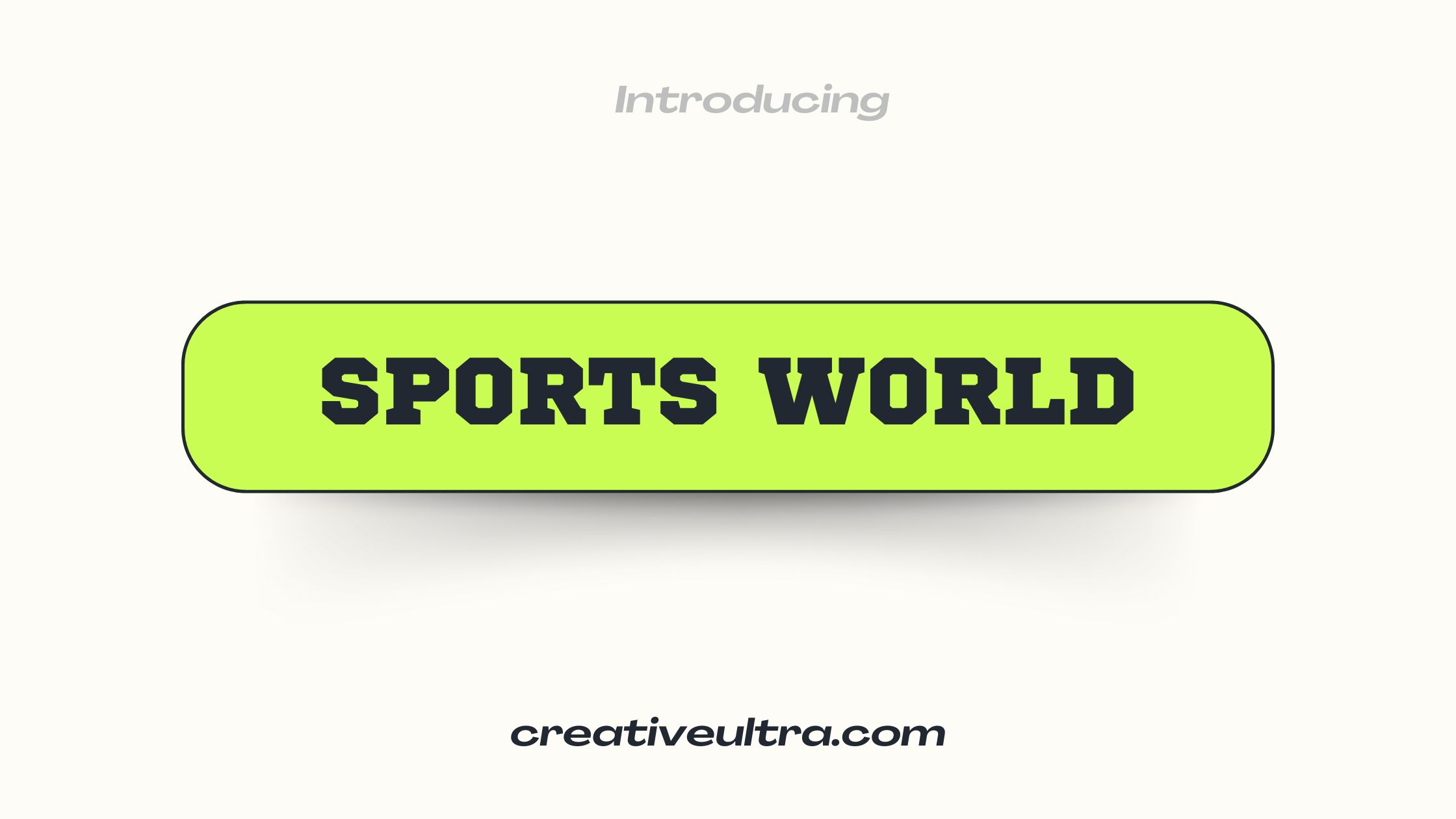 Sports World Font