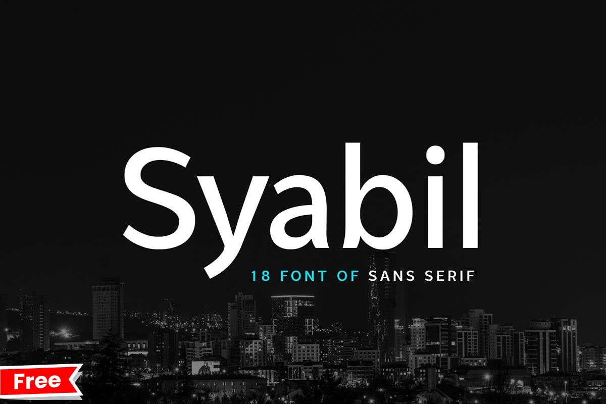 Syabil Demo Sans Serif Font