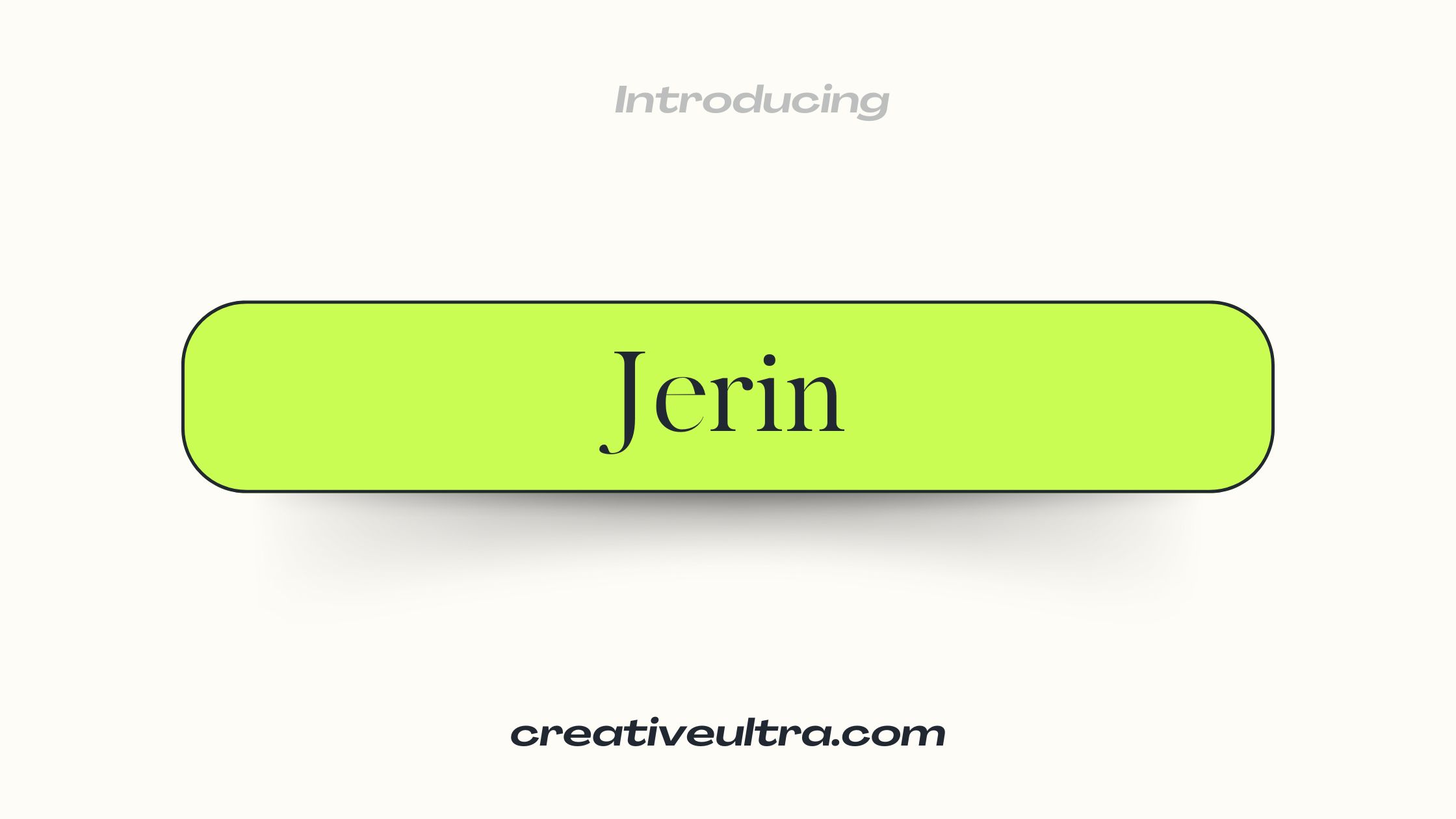 Jerin Font