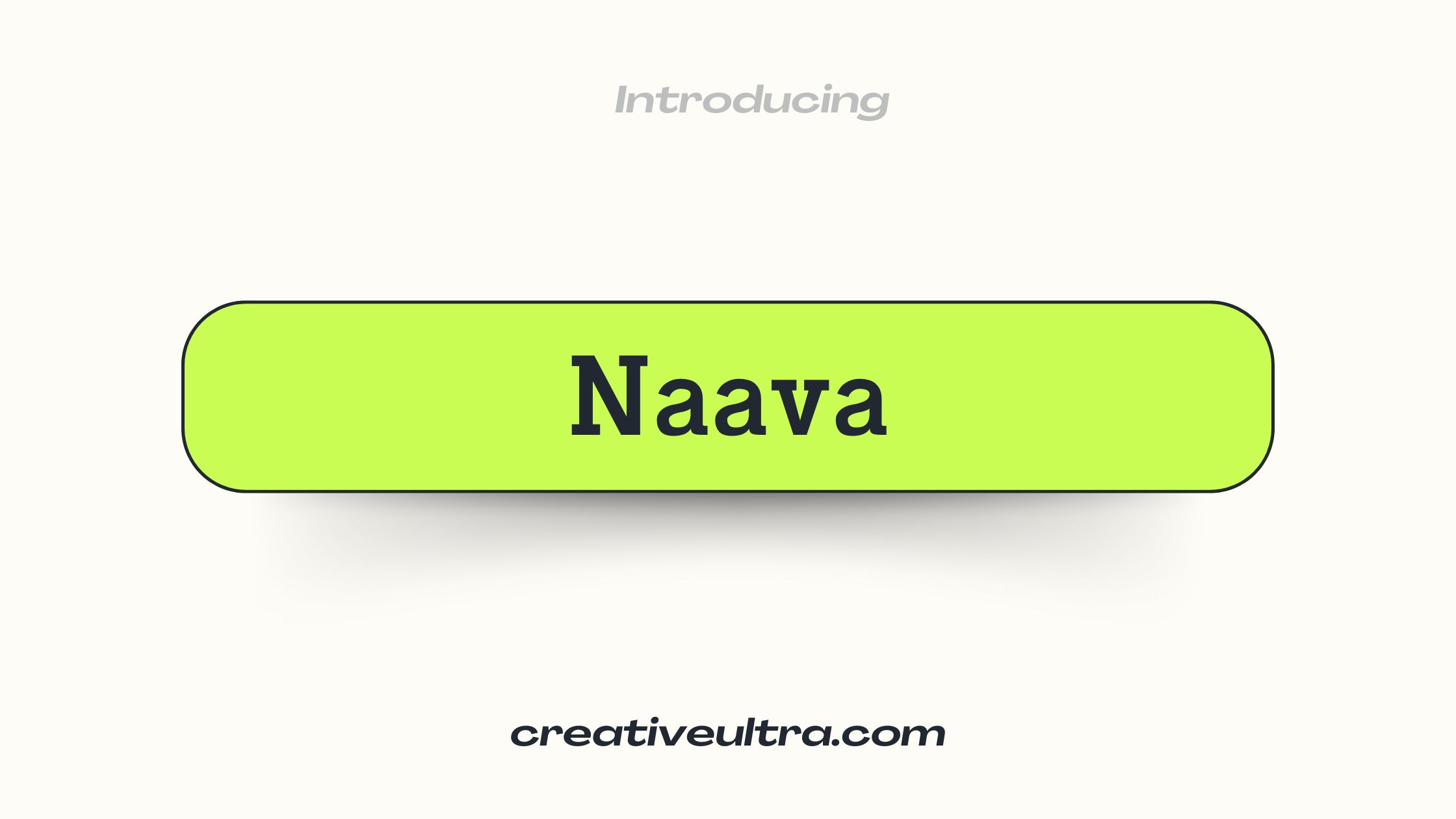 Naava Font