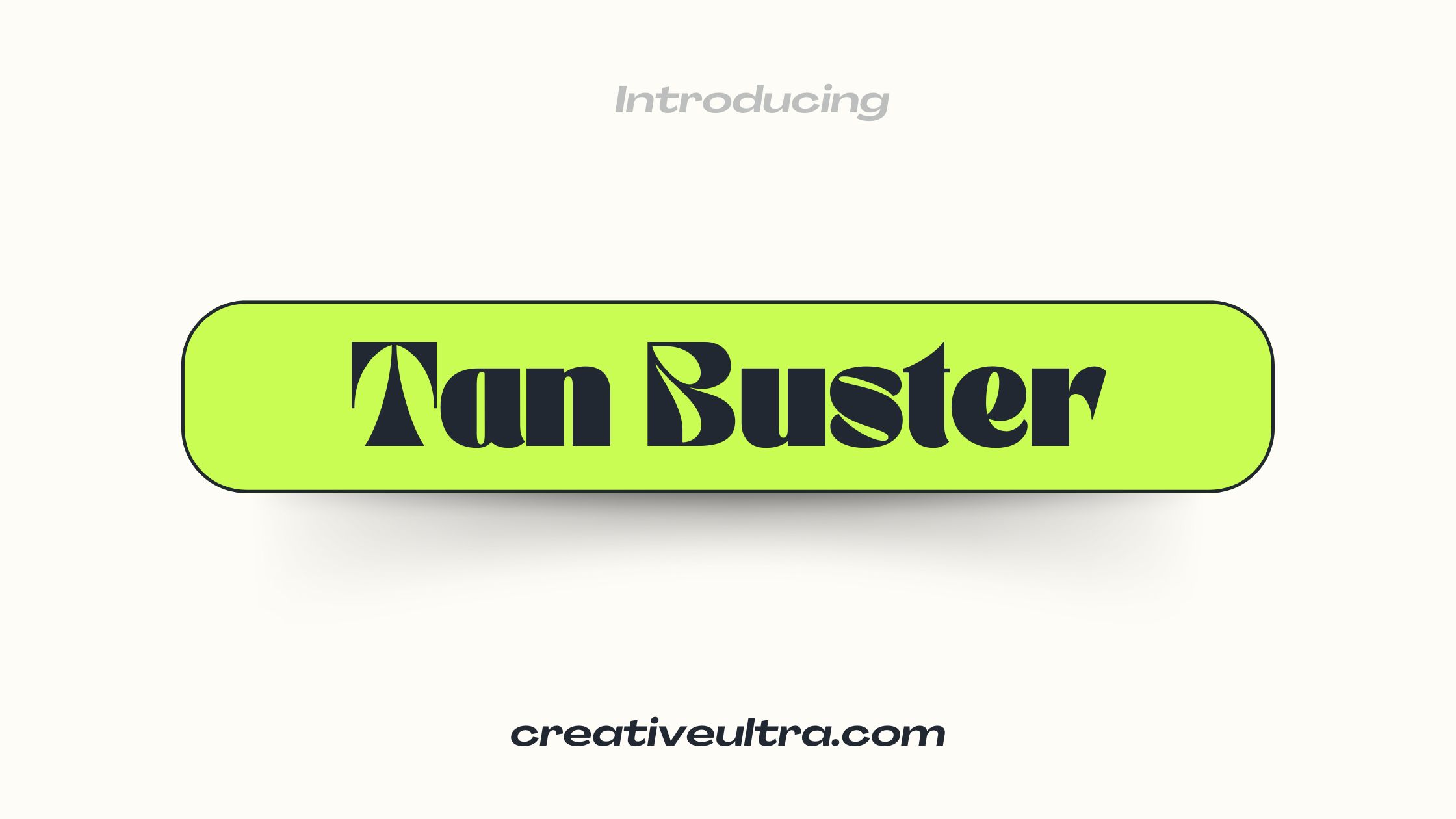 Tan Buster Font
