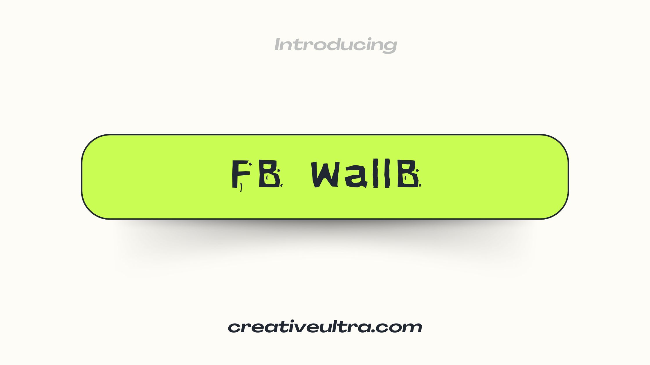 FB WallB Font
