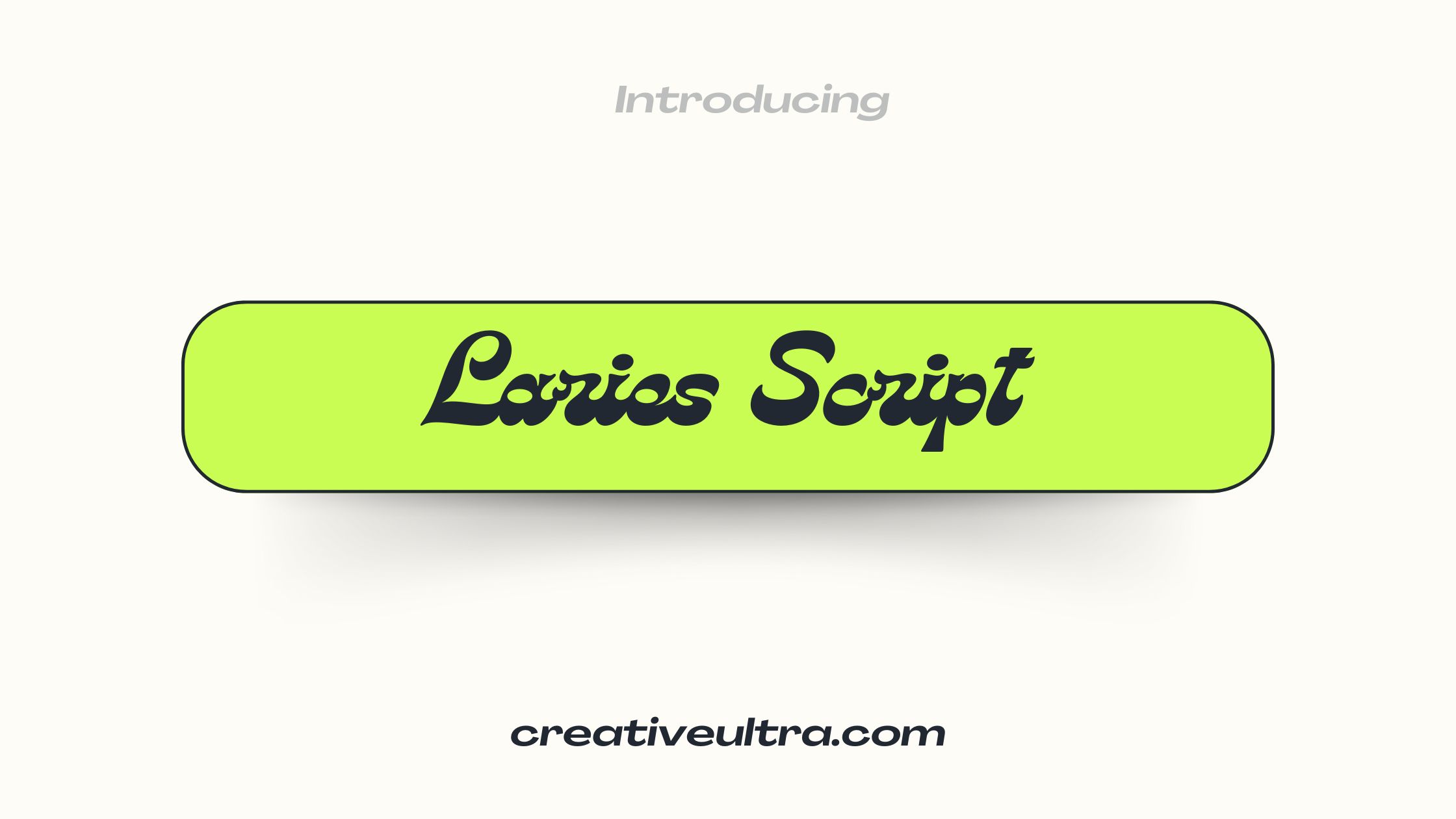 Laries Script Font