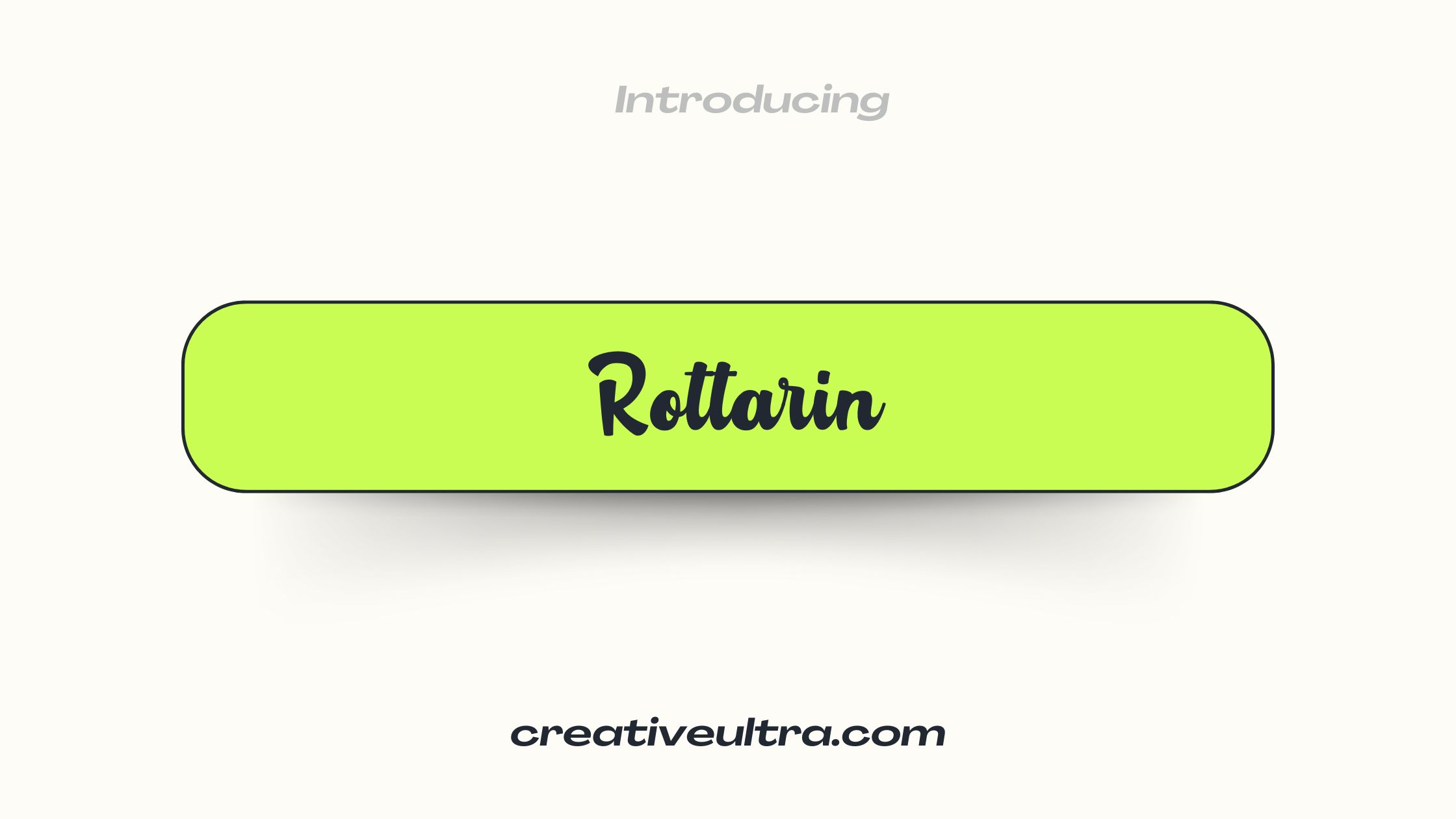 Rottarin Font