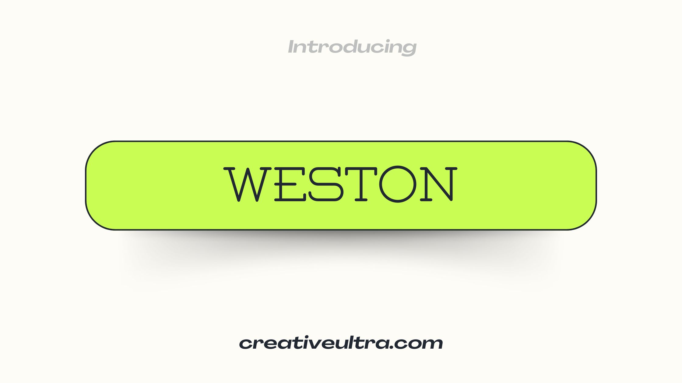 Weston Font