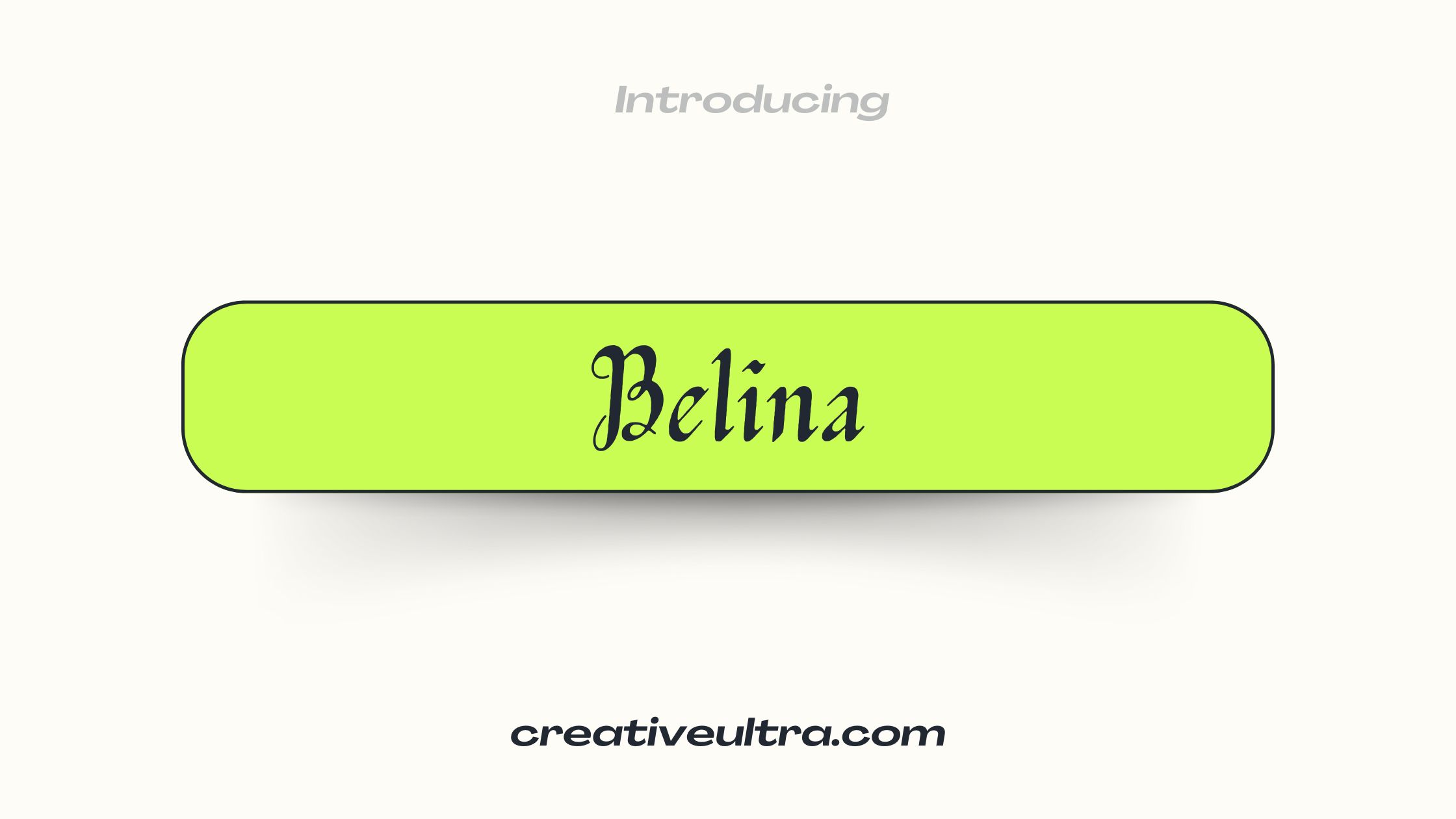 Belina Font